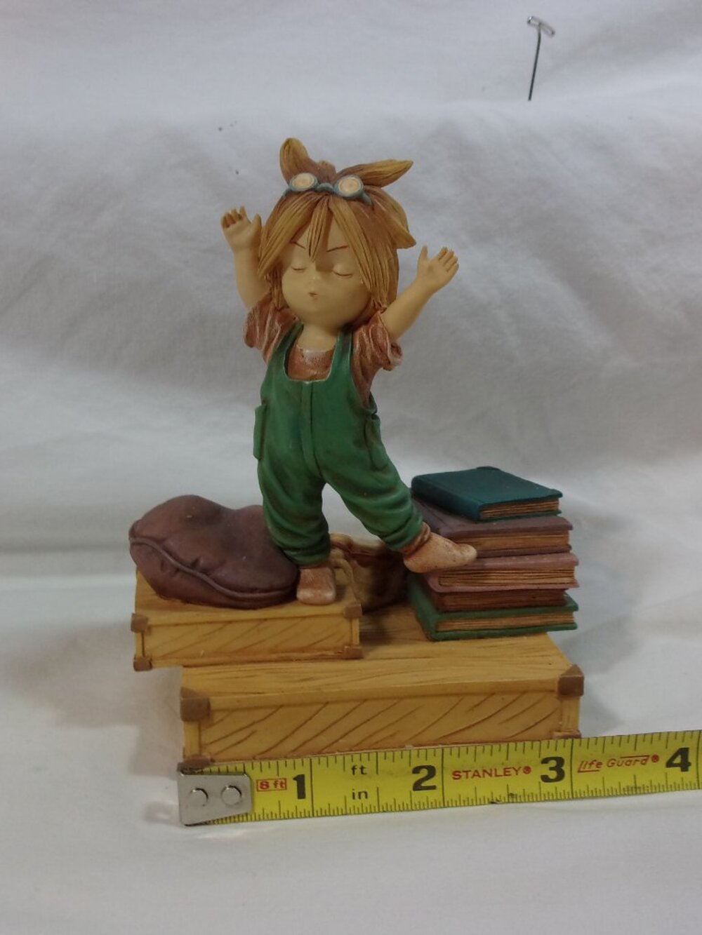 DEMDACO LIFE LESSONS "DARE TO DANCE" FIGURINE 2000 NEW OLD STOCK